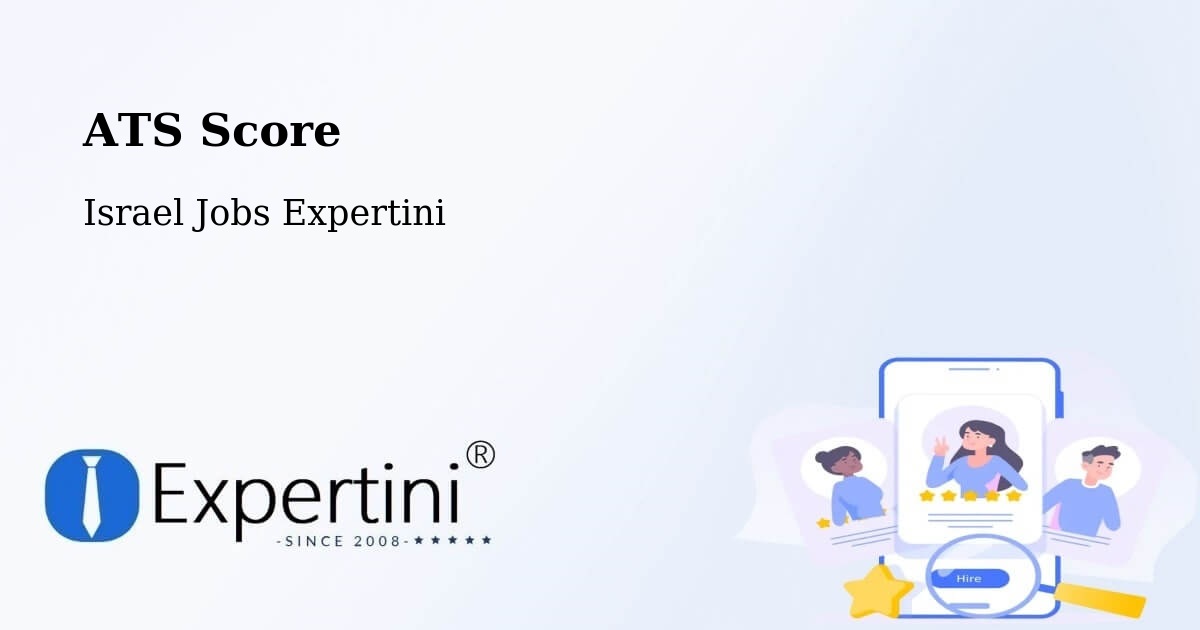 Resume ATS Score & Job Description Match Tool – Metulla - Israel Jobs Expertini