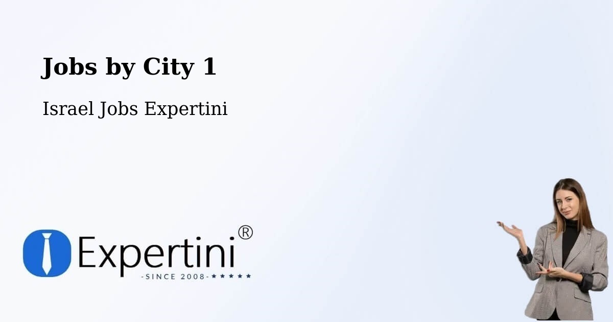 City Jobs in Israel - Expertini